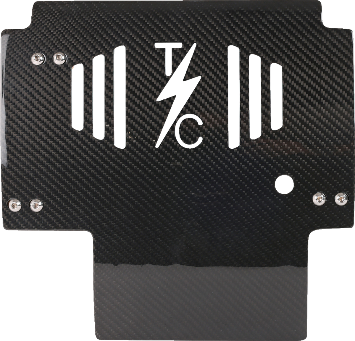 Thrashin Supply Co. Carbon Fiber Skid Plate — 0506-2529