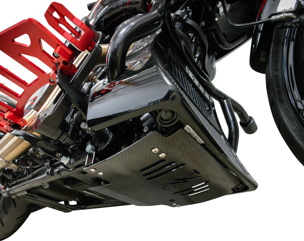 Thrashin Supply Co. Carbon Fiber Skid Plate — 0506-2529