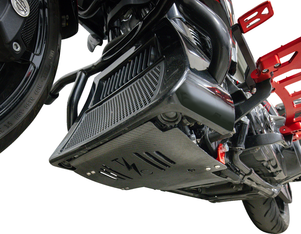 Thrashin Supply Co. Carbon Fiber Skid Plate — 0506-2530