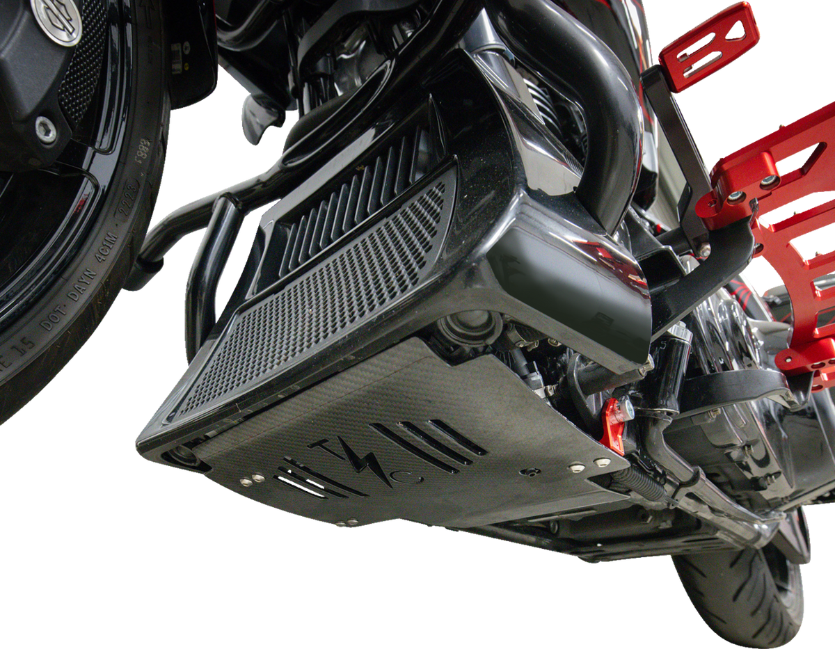 Thrashin Supply Co. Carbon Fiber Skid Plate — 0506-2530