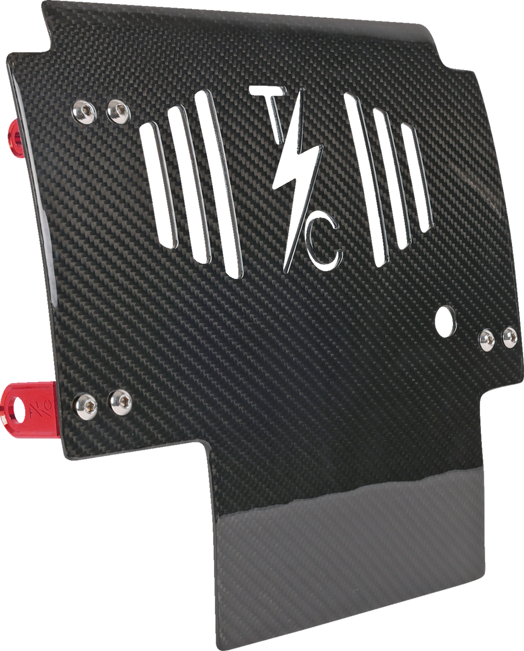 Thrashin Supply Co. Carbon Fiber Skid Plate — 0506-2530