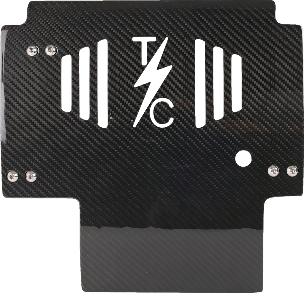 Thrashin Supply Co. Carbon Fiber Skid Plate — 0506-2530