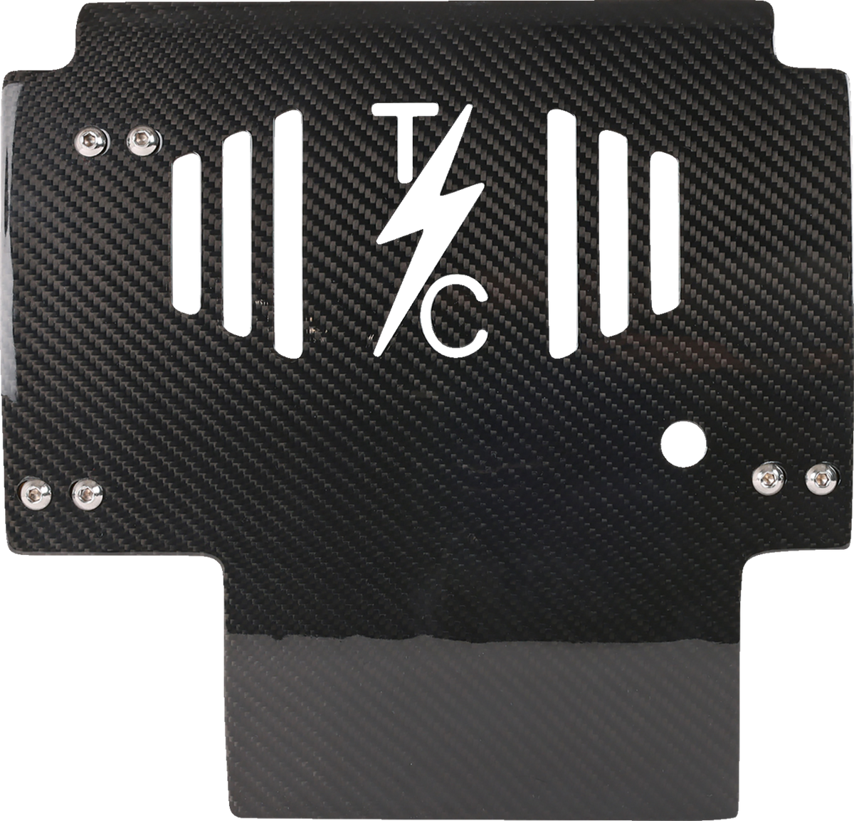 Thrashin Supply Co. Carbon Fiber Skid Plate — 0506-2530