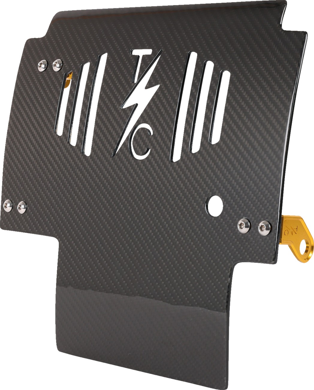 Thrashin Supply Co. Carbon Fiber Skid Plate — 0506-2531