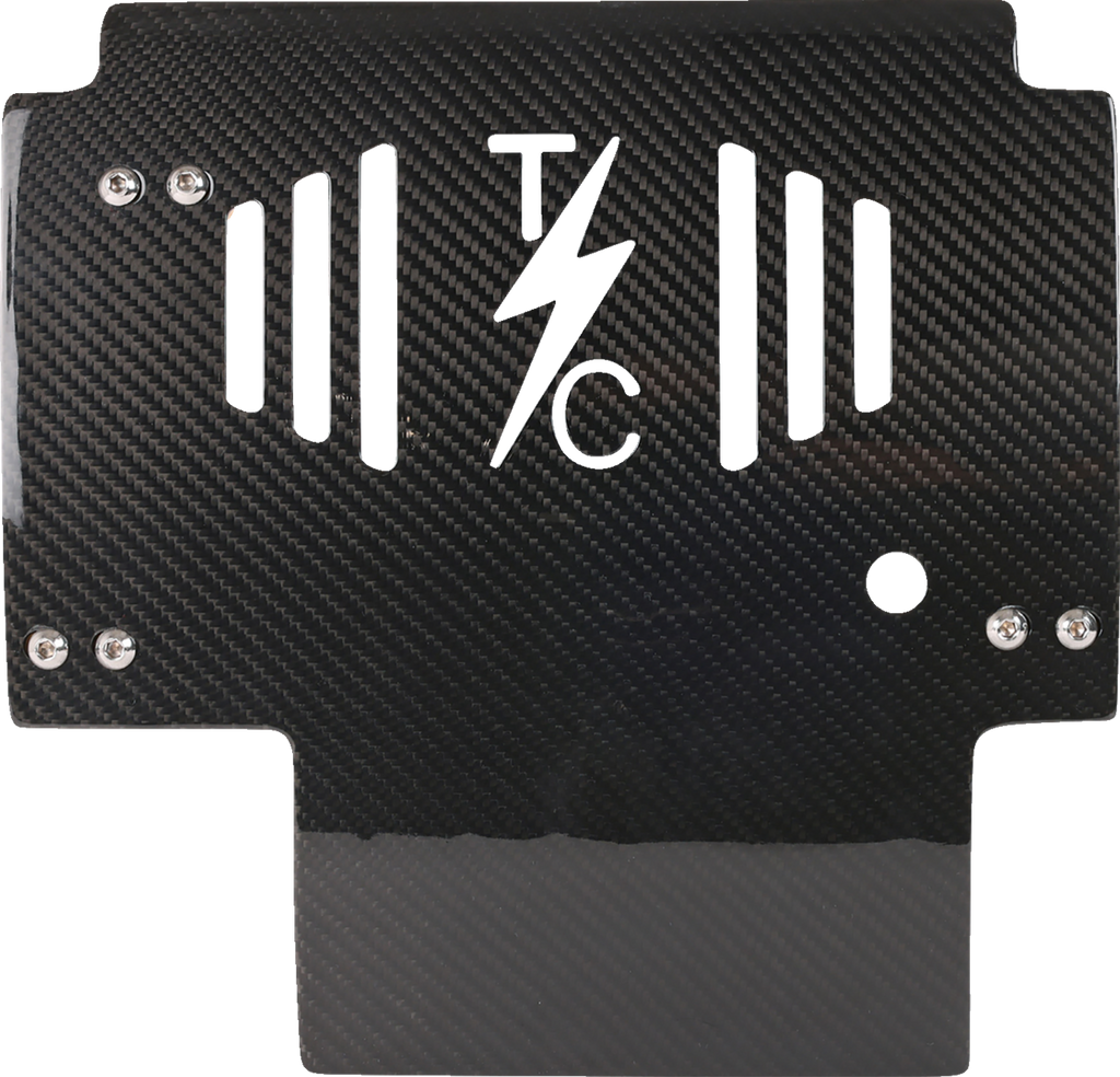 Thrashin Supply Co. Carbon Fiber Skid Plate — 0506-2531