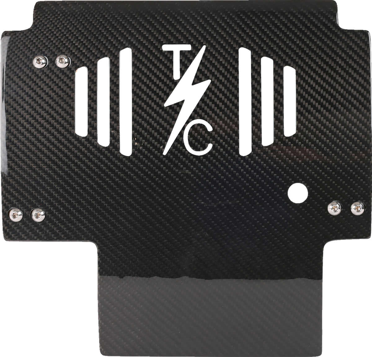 Thrashin Supply Co. Carbon Fiber Skid Plate — 0506-2531