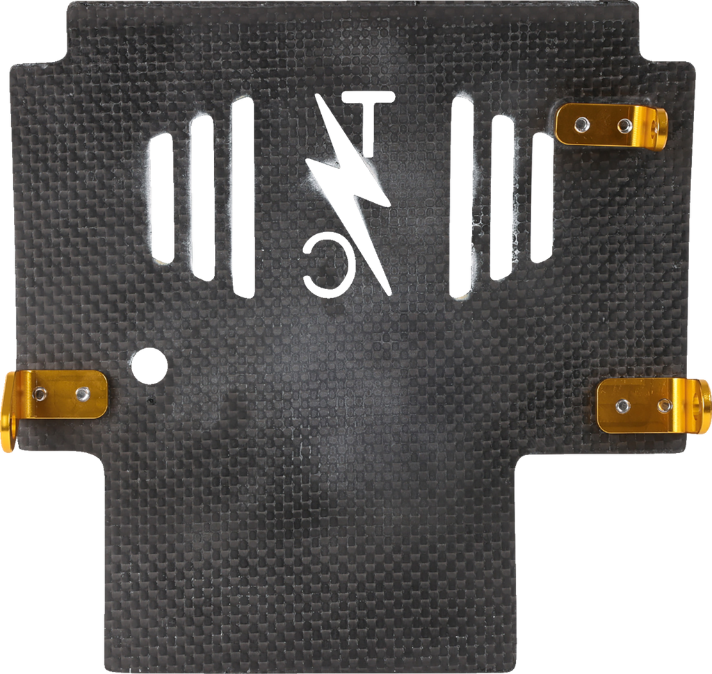 Thrashin Supply Co. Carbon Fiber Skid Plate — 0506-2531