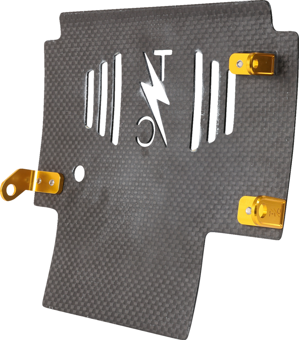 Thrashin Supply Co. Carbon Fiber Skid Plate — 0506-2531