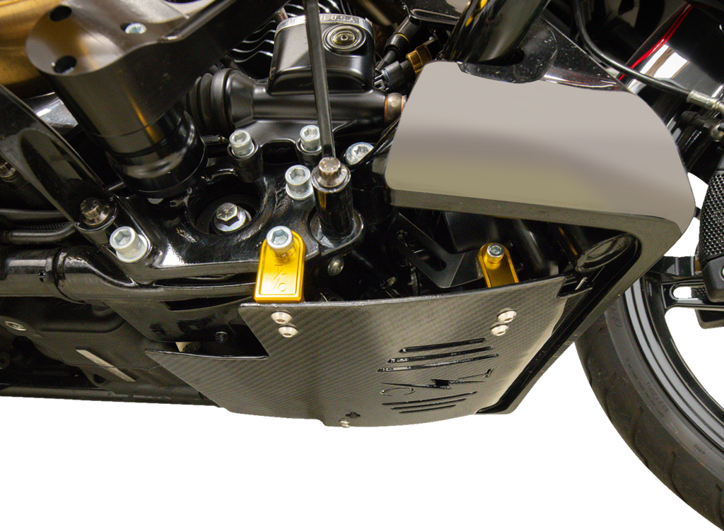 Thrashin Supply Co. Carbon Fiber Skid Plate — 0506-2531