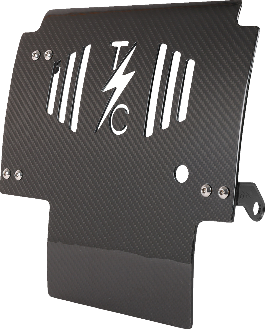 Thrashin Supply Co. Carbon Fiber Skid Plate — 0506-2531