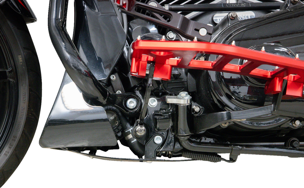 Thrashin Supply Co. Forged Carbon Fiber Skid Plate — 0506-2532