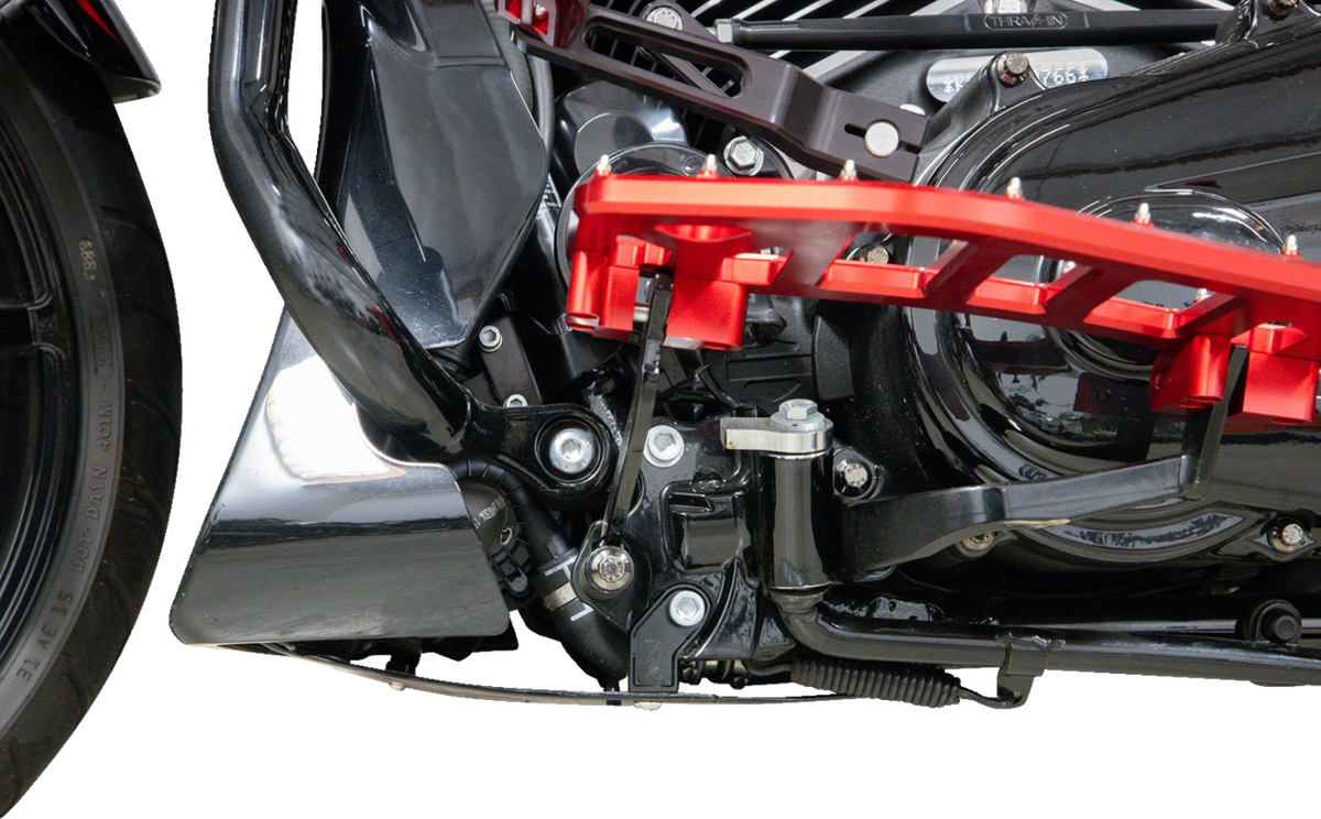 Thrashin Supply Co. Forged Carbon Fiber Skid Plate — 0506-2532