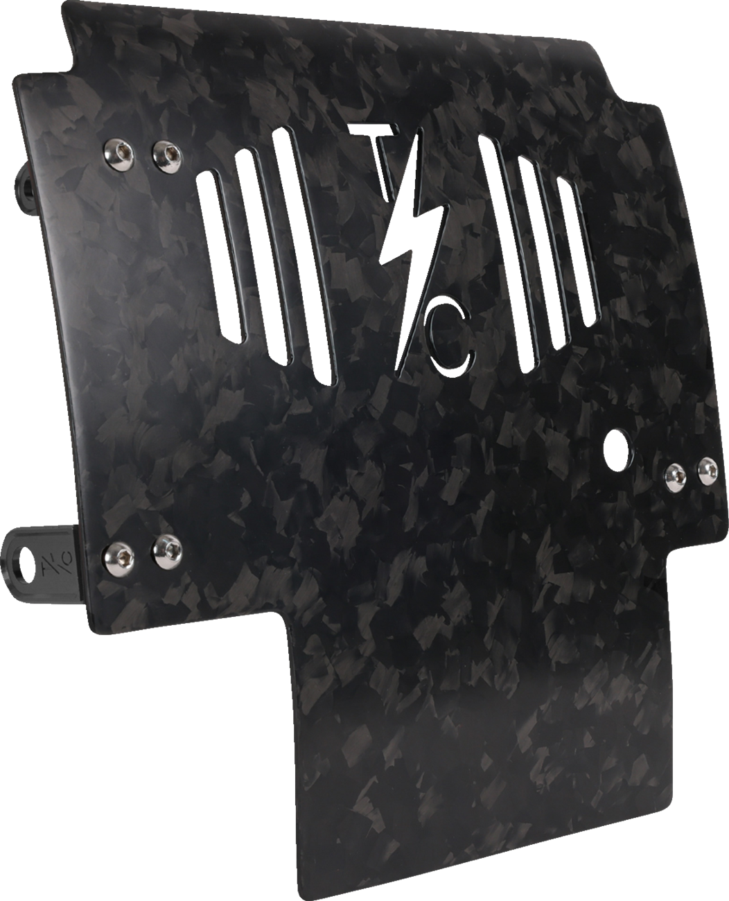 Thrashin Supply Co. Forged Carbon Fiber Skid Plate — 0506-2532