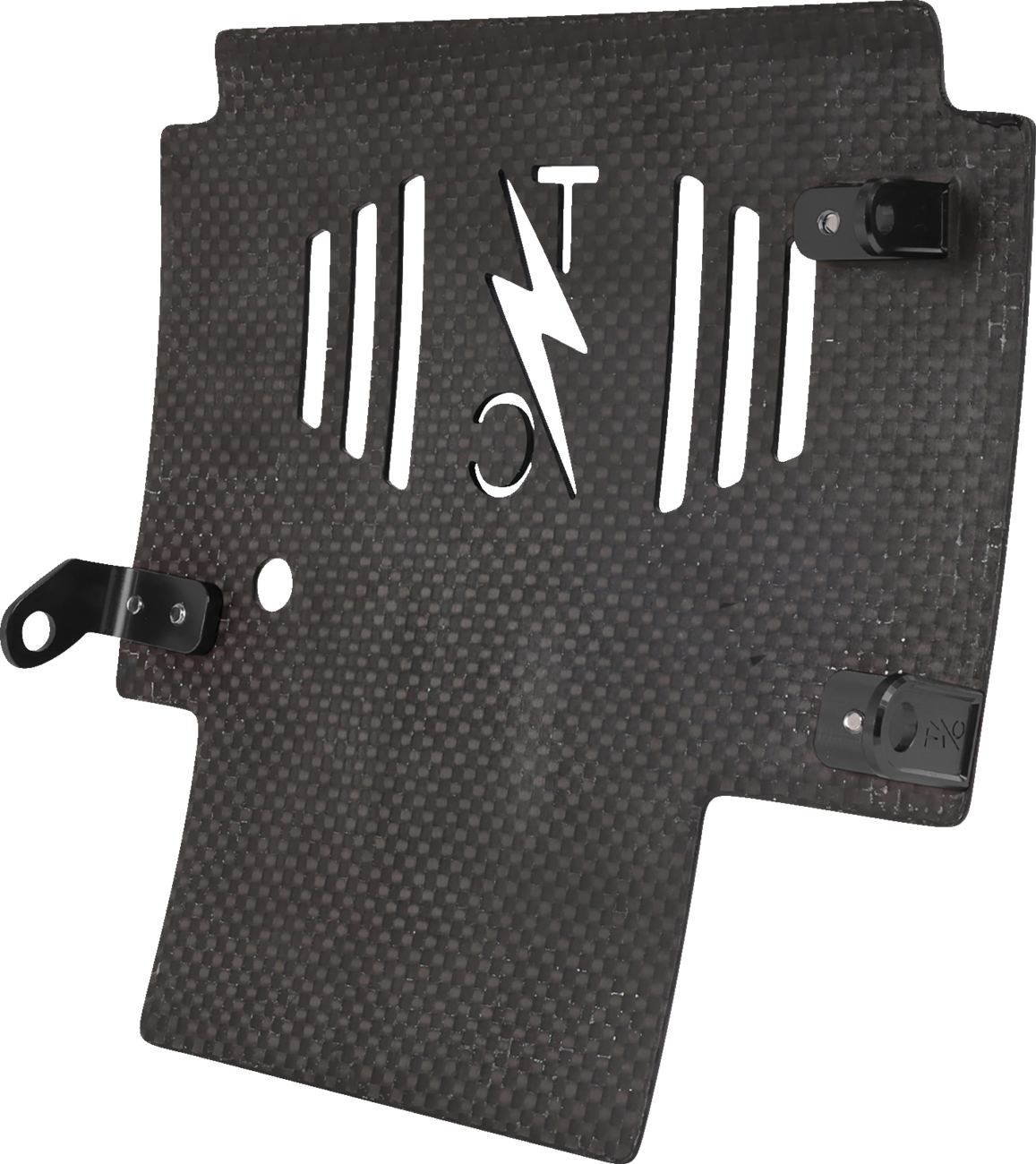 Thrashin Supply Co. Forged Carbon Fiber Skid Plate — 0506-2532