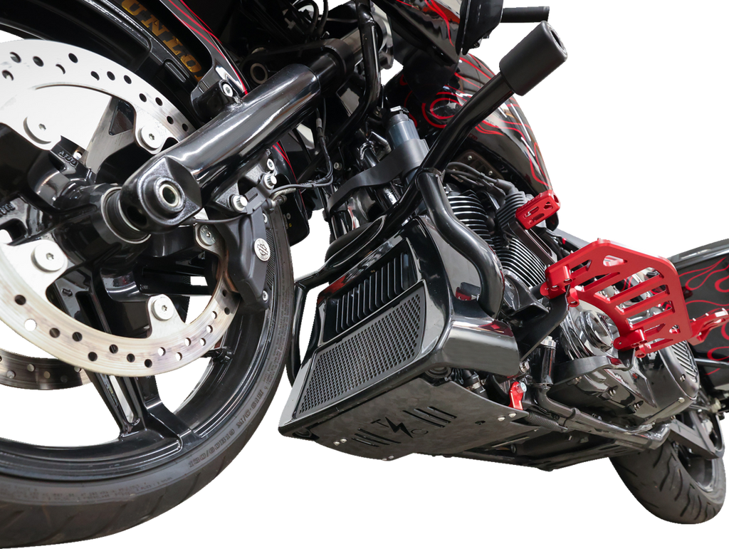 Thrashin Supply Co. Forged Carbon Fiber Skid Plate — 0506-2533