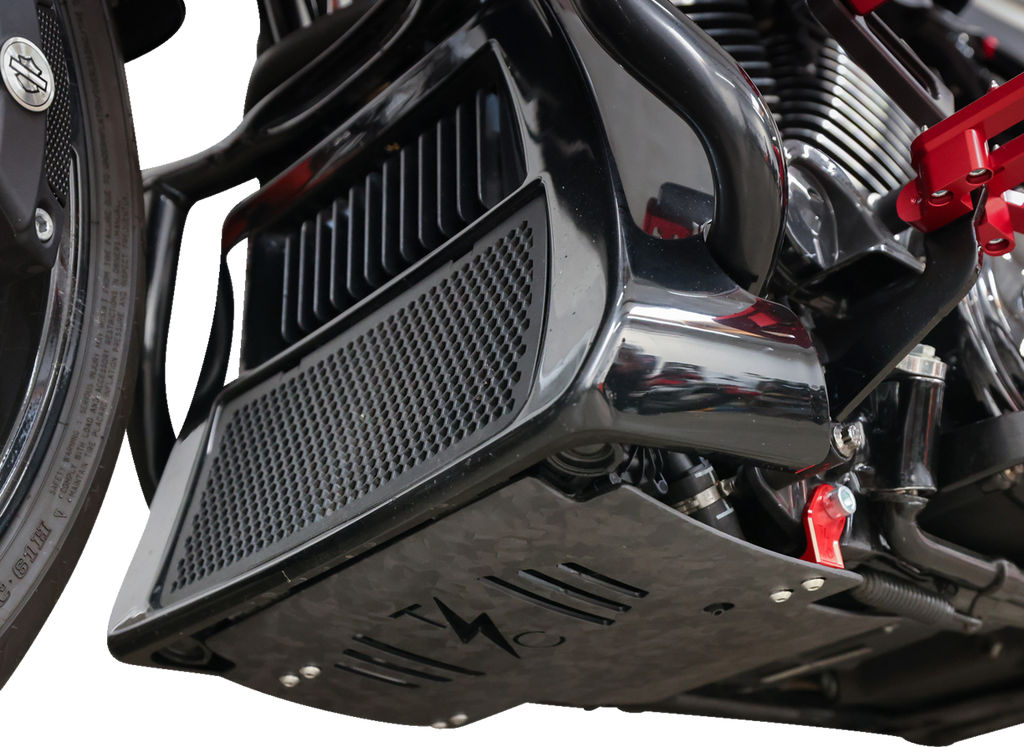 Thrashin Supply Co. Forged Carbon Fiber Skid Plate — 0506-2533