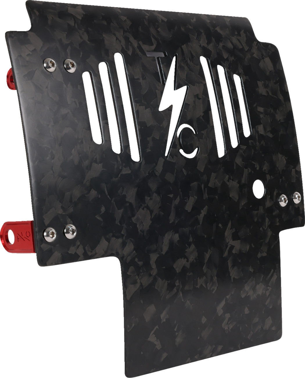 Thrashin Supply Co. Forged Carbon Fiber Skid Plate — 0506-2533