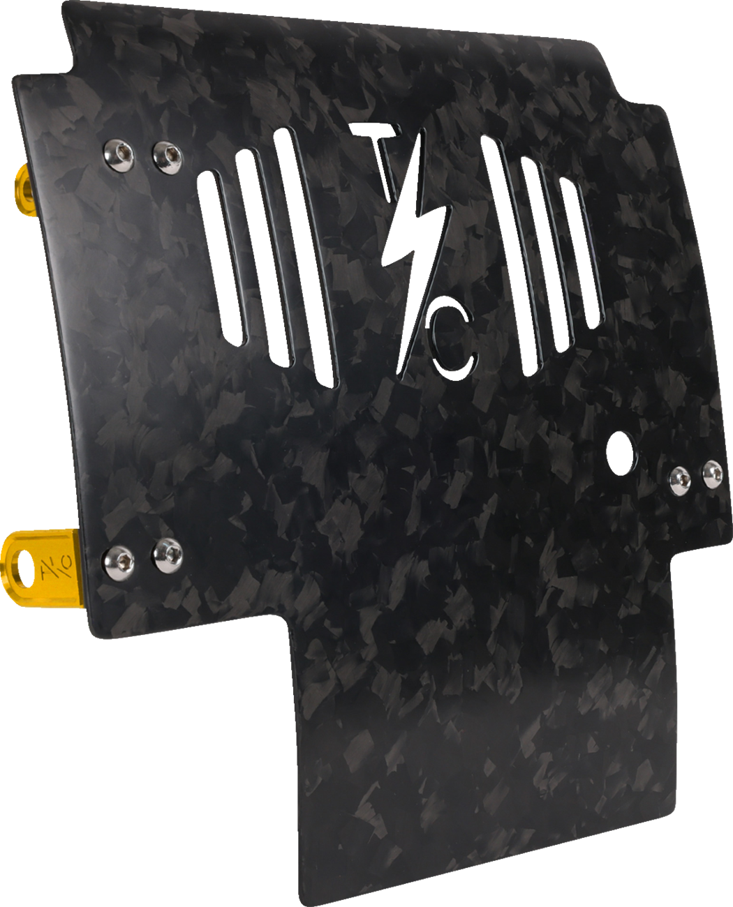 Thrashin Supply Co. Forged Carbon Fiber Skid Plate — 0506-2534
