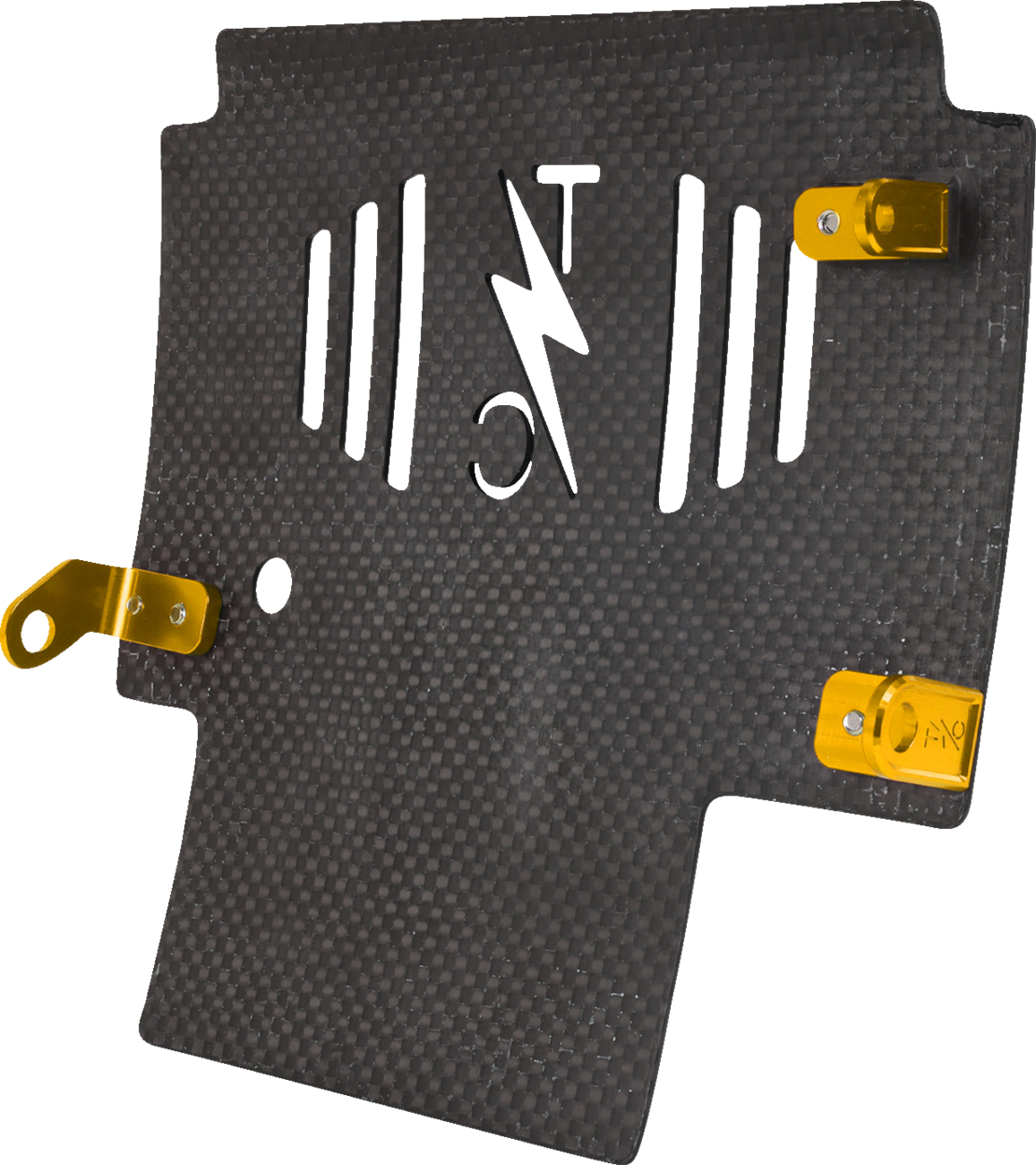 Thrashin Supply Co. Forged Carbon Fiber Skid Plate — 0506-2534