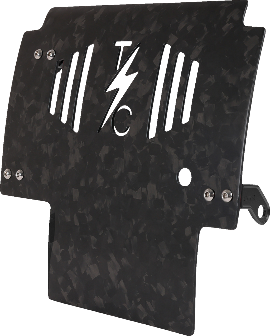 Thrashin Supply Co. Forged Carbon Fiber Skid Plate — 0506-2534
