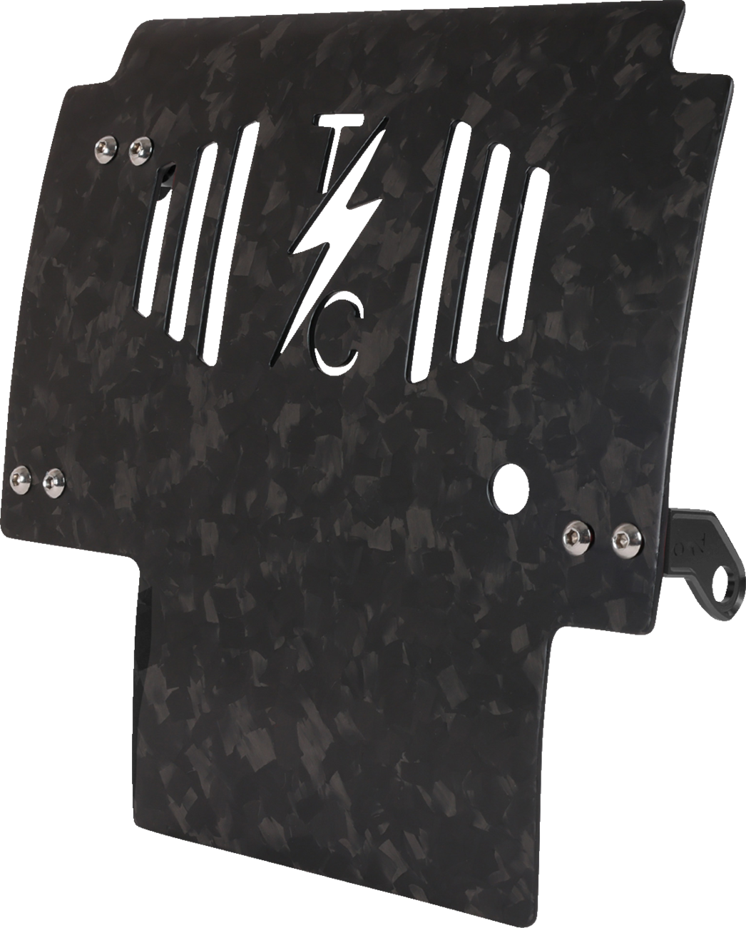 Thrashin Supply Co. Forged Carbon Fiber Skid Plate — 0506-2534
