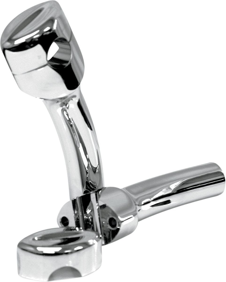 Hefty Smooth Handlebar Risers for 1-1/4" Handlebars - 0602-0494