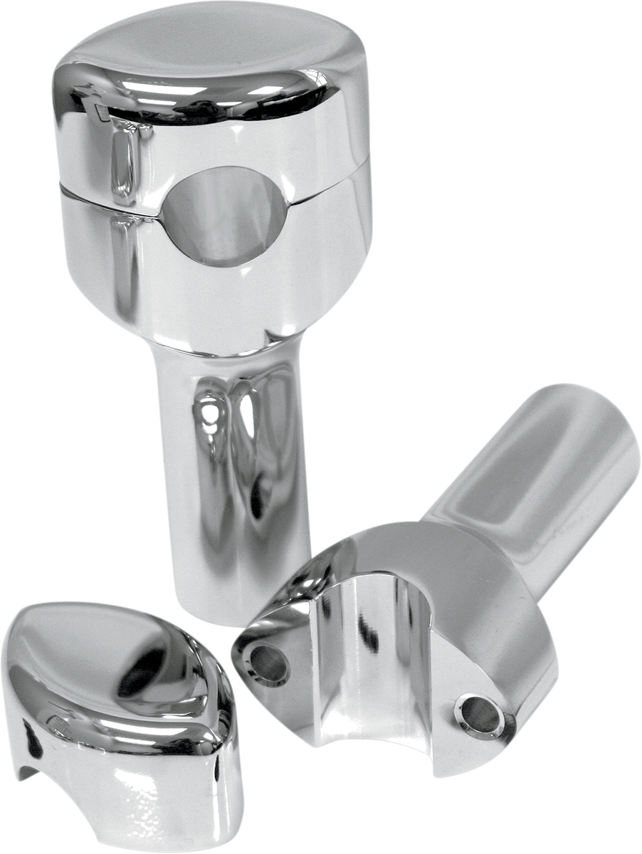 Hefty Smooth Handlebar Risers for 1-1/4" Handlebars - 0602-0503