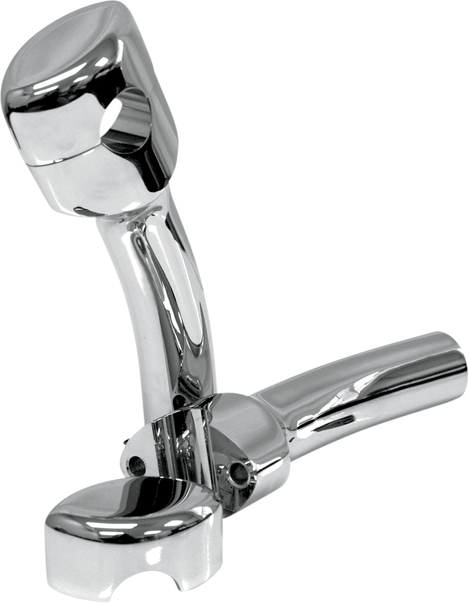 Hefty Smooth Handlebar Risers for 1-1/4" Handlebars - 0602-0504