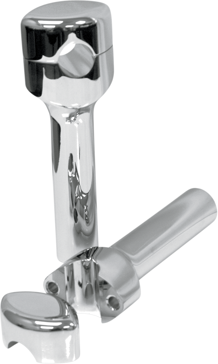 Hefty Smooth Handlebar Risers for 1-1/4" Handlebars - 0602-0505