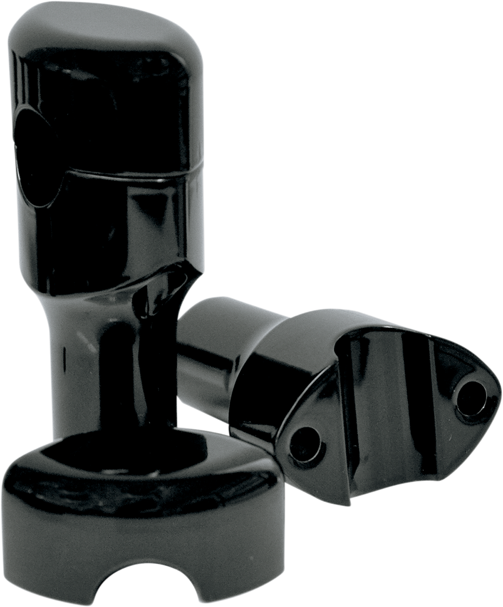 Hefty Smooth Handlebar Risers for 1-1/4" Handlebars - 0602-0507