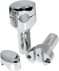 Hefty Smooth Handlebar Risers for 1-1/4" Handlebars - 0602-0507