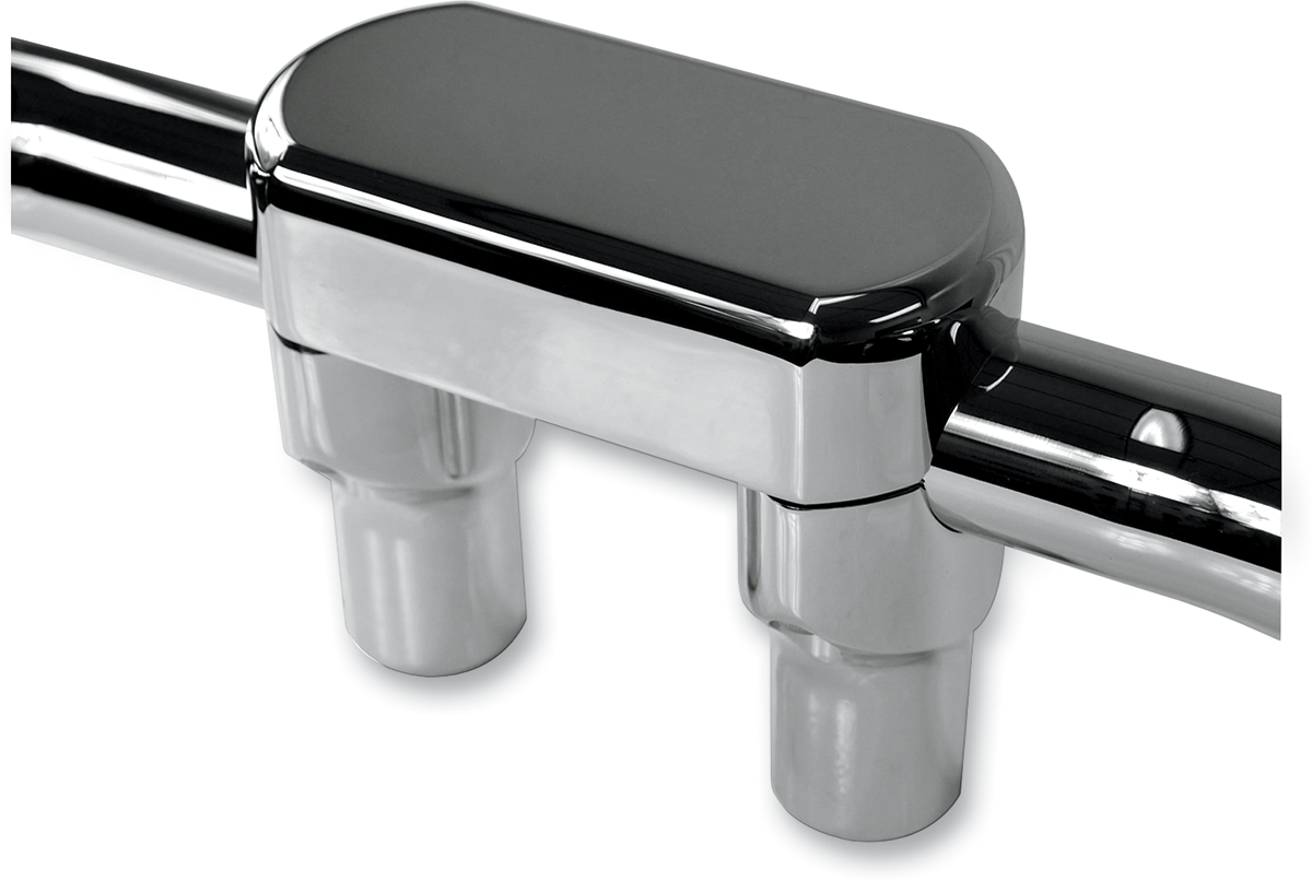 Hefty Handlebar Riser & Top Clamp Kit - 0602-0624