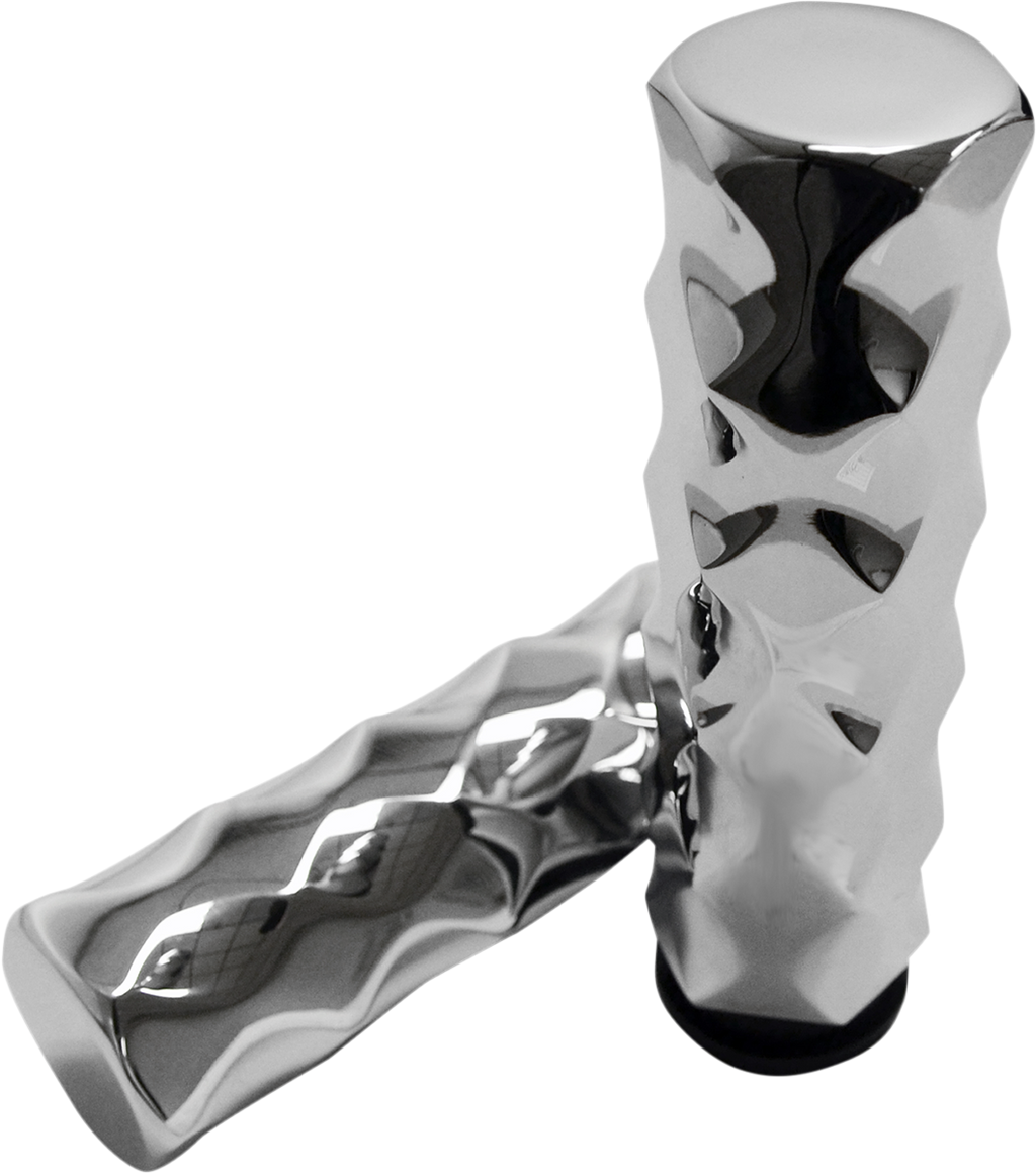 LA Choppers Billet Hex Grips