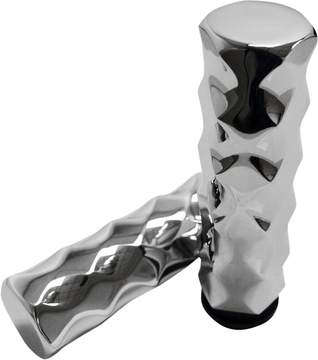 LA Choppers Billet Hex Grips