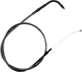 Midnight Braided Handlebar Throttle Cable - 0650-1450