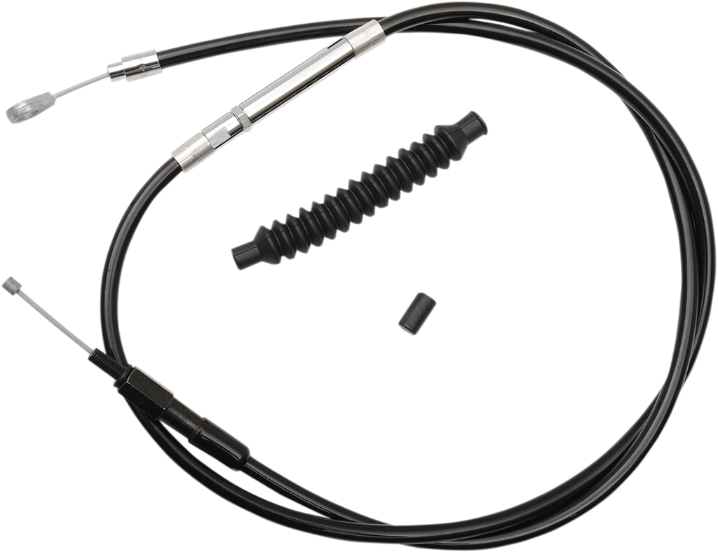 Black Vinyl Clutch Cable - 0652-1867