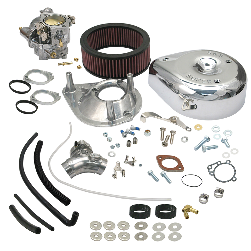 Super E Carburetor Kit with Manifold by S&S Cycle