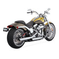 3" Twin Slash Slip-On Mufflers by Vance & Hines