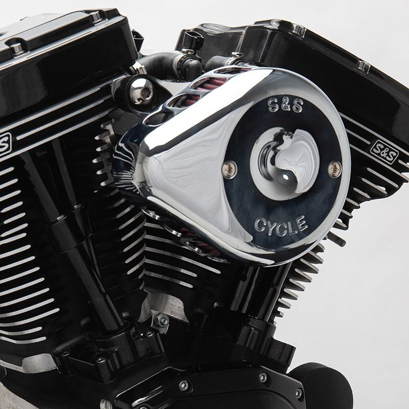 Mini Teardrop Stealth Air Cleaner Kit by S&S Cycle