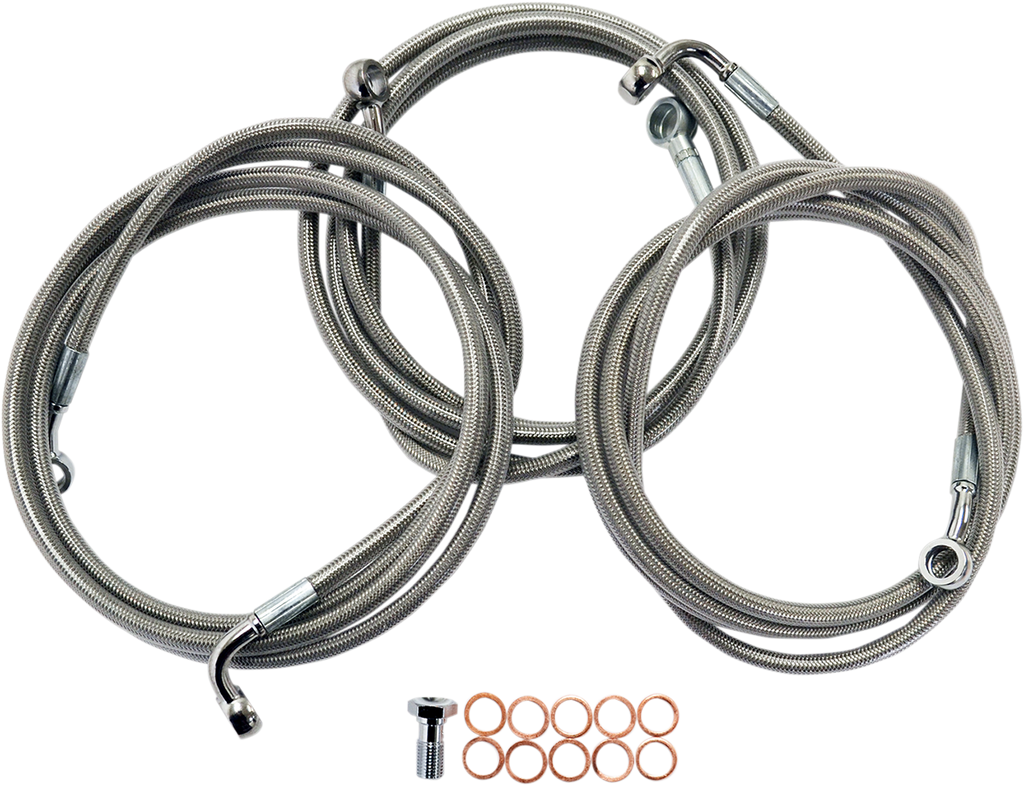 Stainless Steel Brake Line Kit - 1741-3907