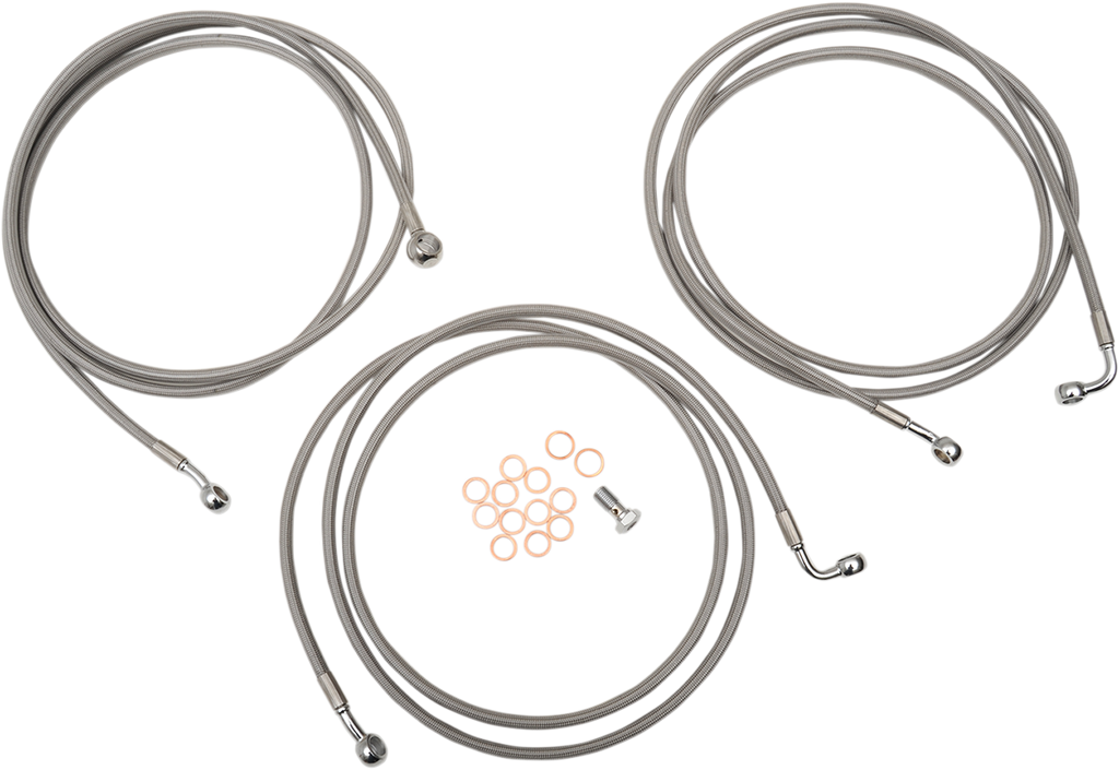 Stainless Steel Brake Line Kit - 1741-3909