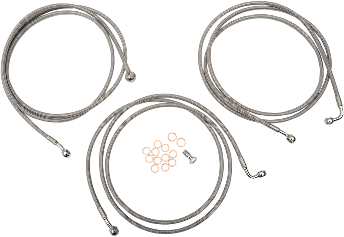 Stainless Steel Brake Line Kit - 1741-3909