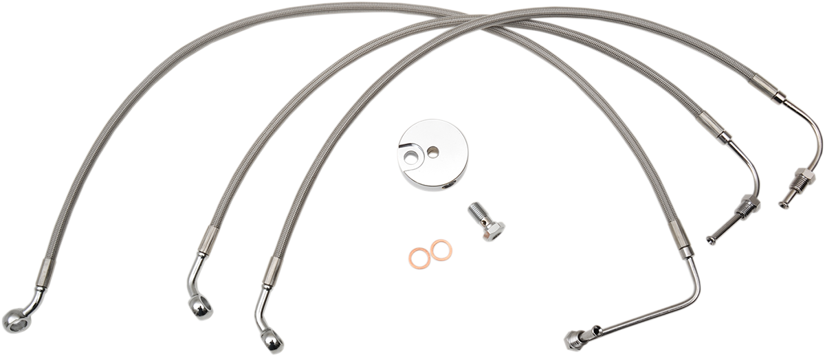 Stainless Steel Brake Line Kit - 1741-3919