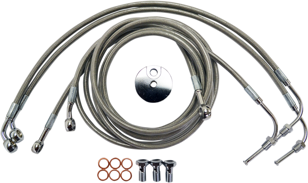 Stainless Steel Brake Line Kit - 1741-3929