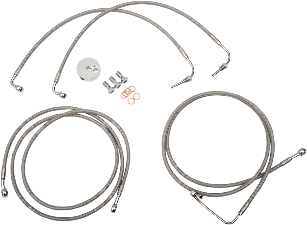 Stainless Steel Brake Line Kit - 1741-3929