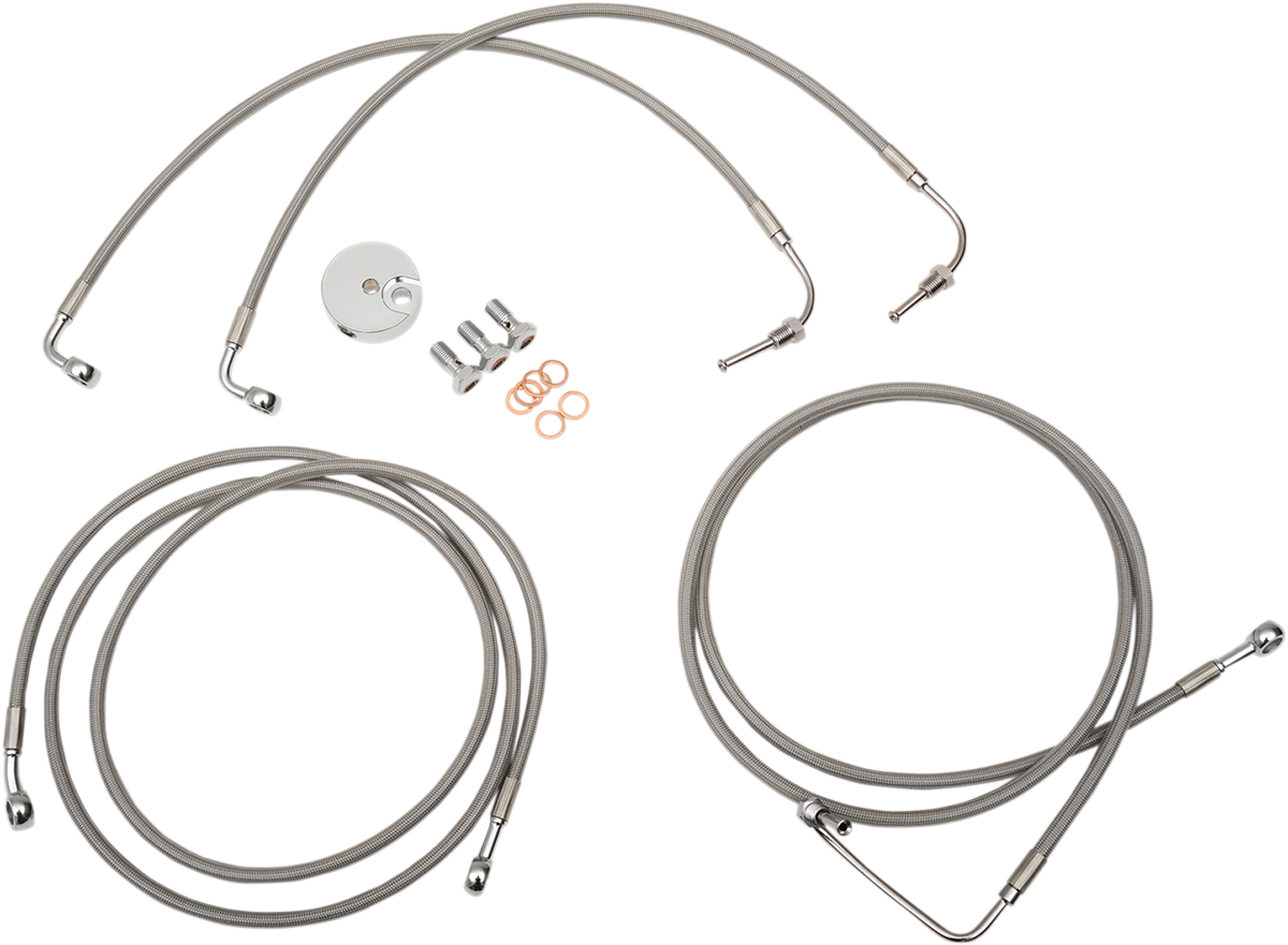 Stainless Steel Brake Line Kit - 1741-3941