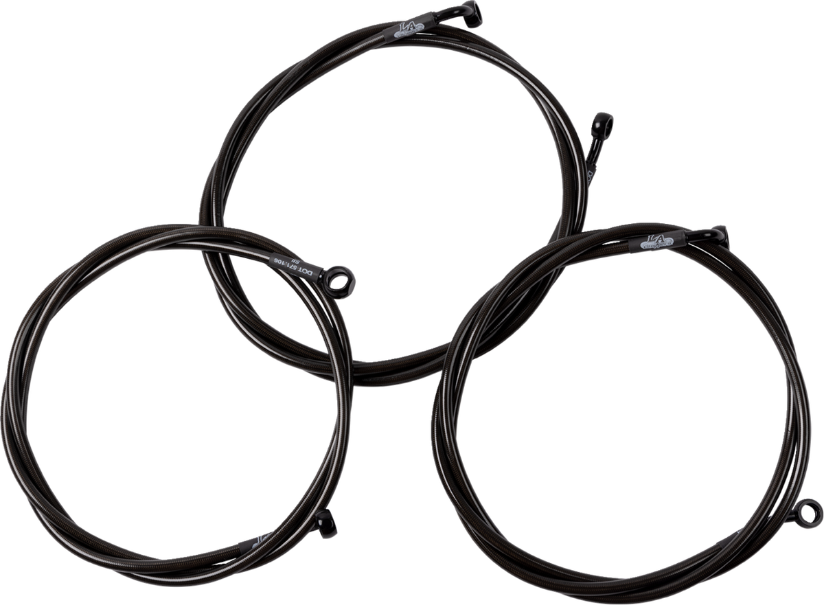 LA Choppers Brake Line Kit — 1741-6508