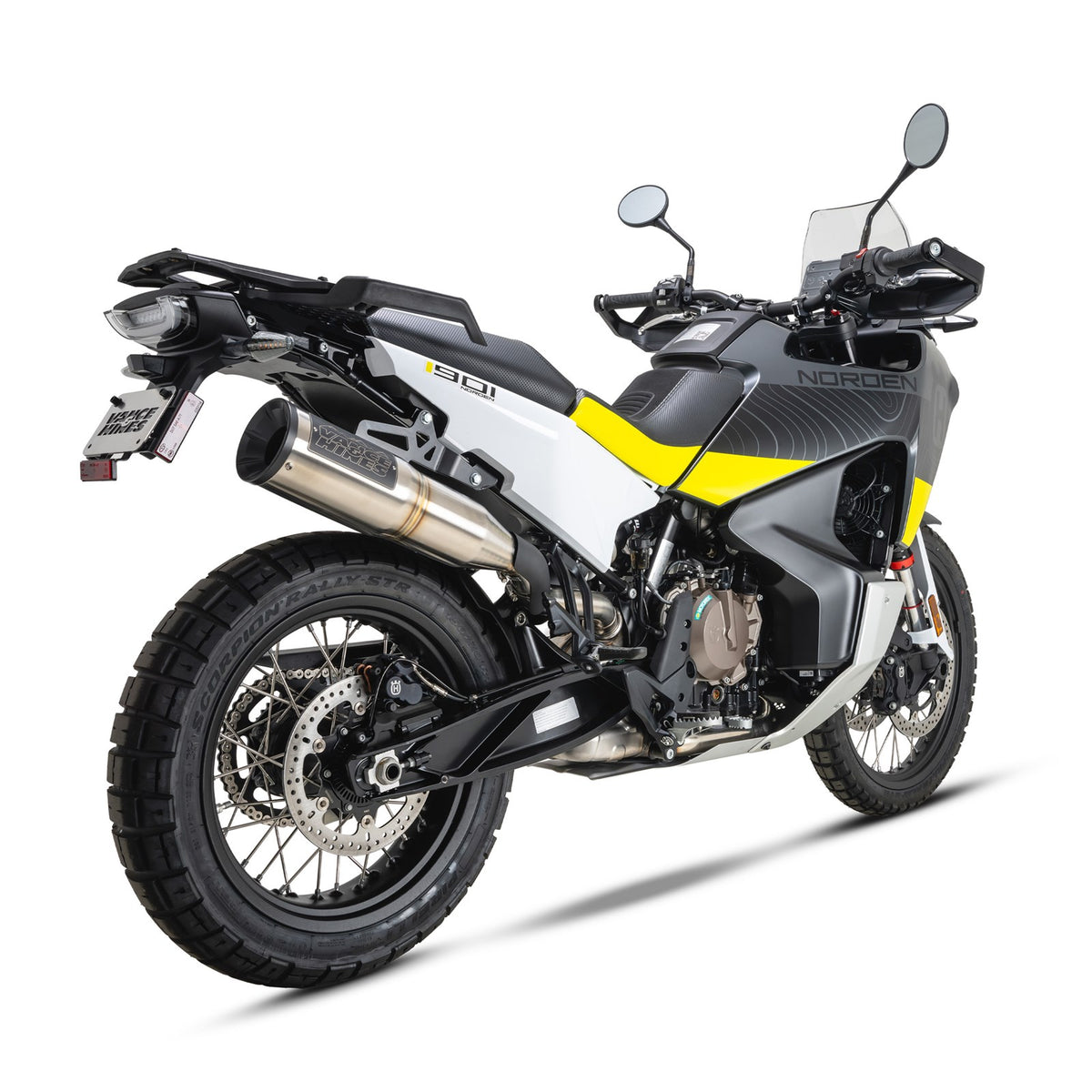 Adventure Hi-Output 450 Slip-On Muffler by Vance & Hines