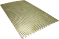 LA Choppers Universal Exhaust Baffle Perforated Sheet — 1860-0245