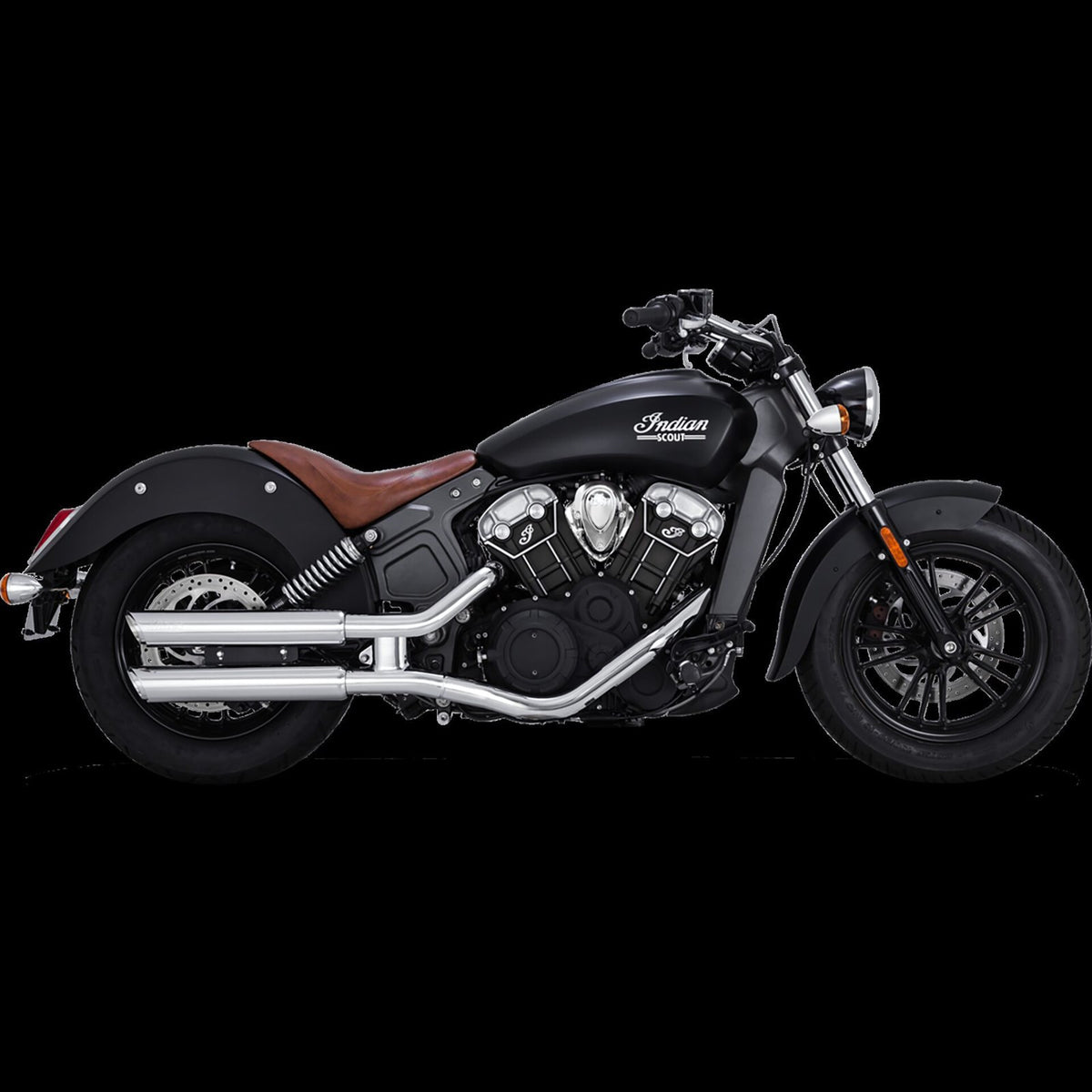 Twin Slash 3" Slip-On Mufflers by Vance & Hines